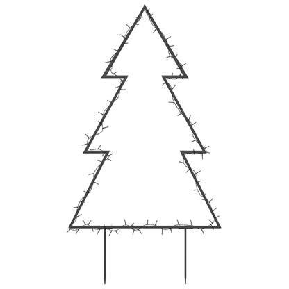 Christmas Light Decoration Warm White, Black Iron Medium