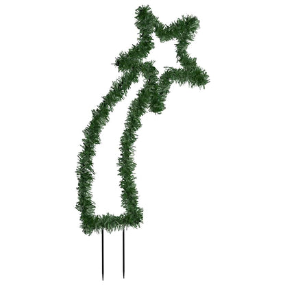 Christmas Light Decoration Warm white and black Iron and PVC