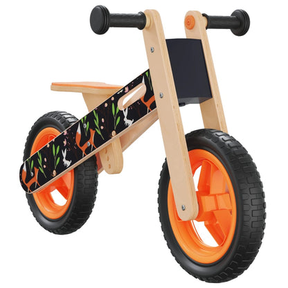 Balance Bike for Children Orange Printed