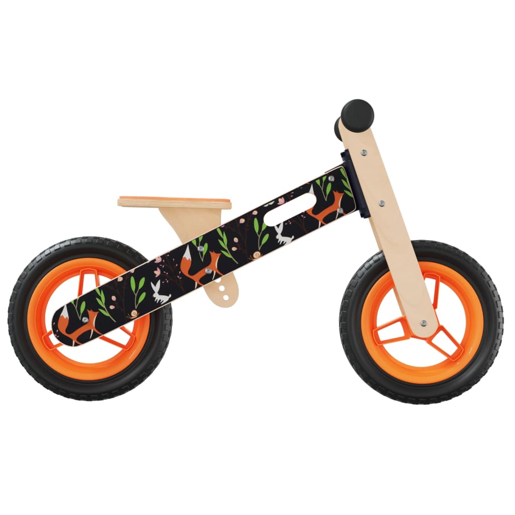 Balance Bike for Children Orange Printed