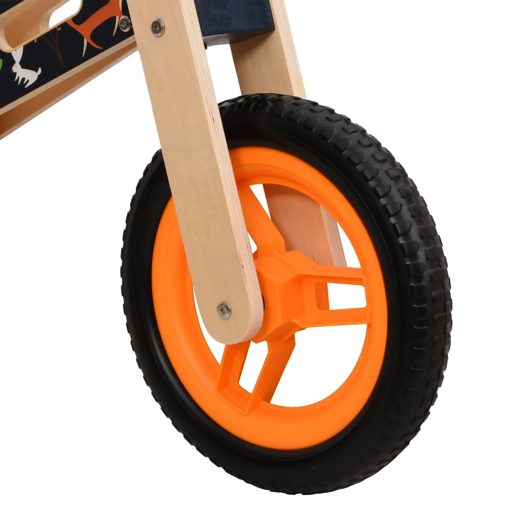 Balance Bike for Children Orange Printed