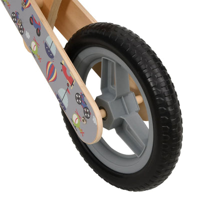 Balance Bike for Children Grey Printed