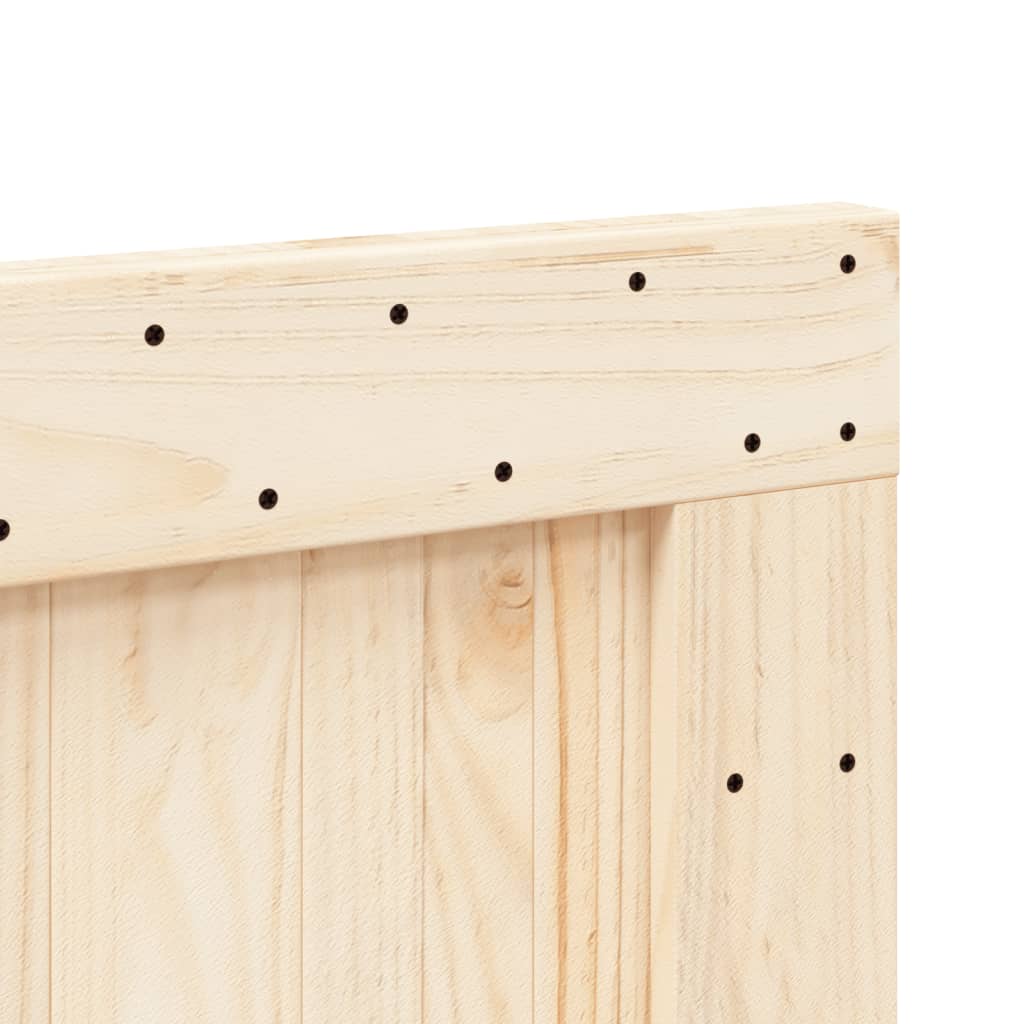 Headboard 90x104 cm Solid Wood Pine