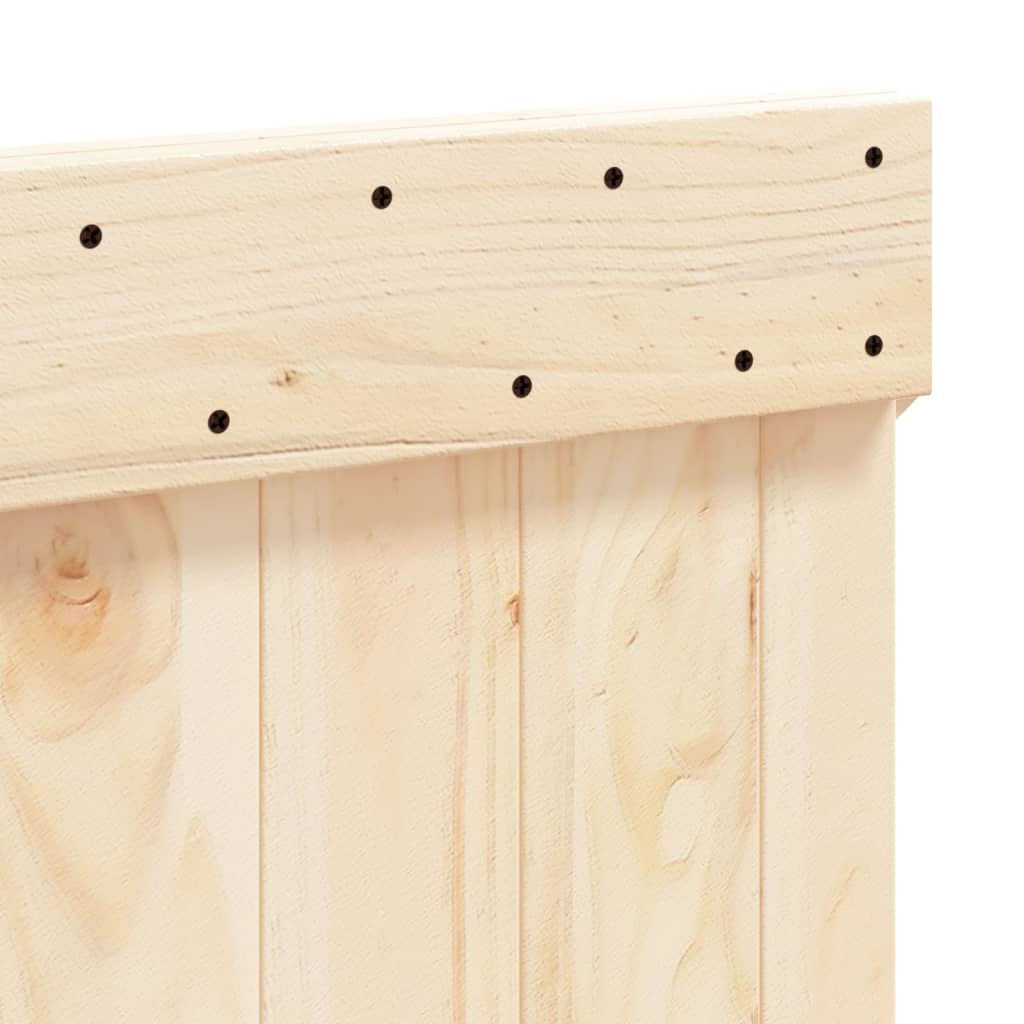 Headboard 140x104 cm Solid Wood Pine