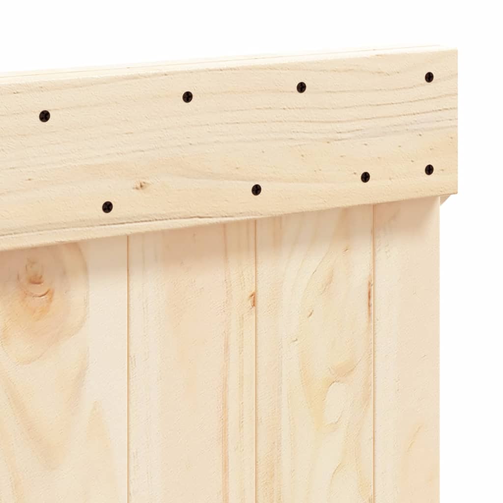 Headboard 200x104 cm Solid Wood Pine