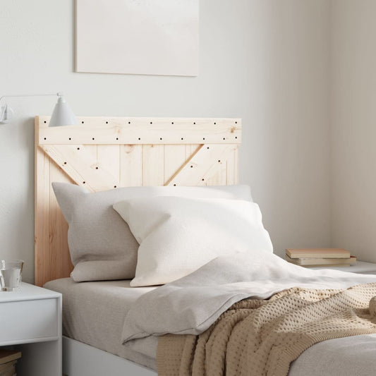 Headboard 80x104 cm Solid Wood Pine