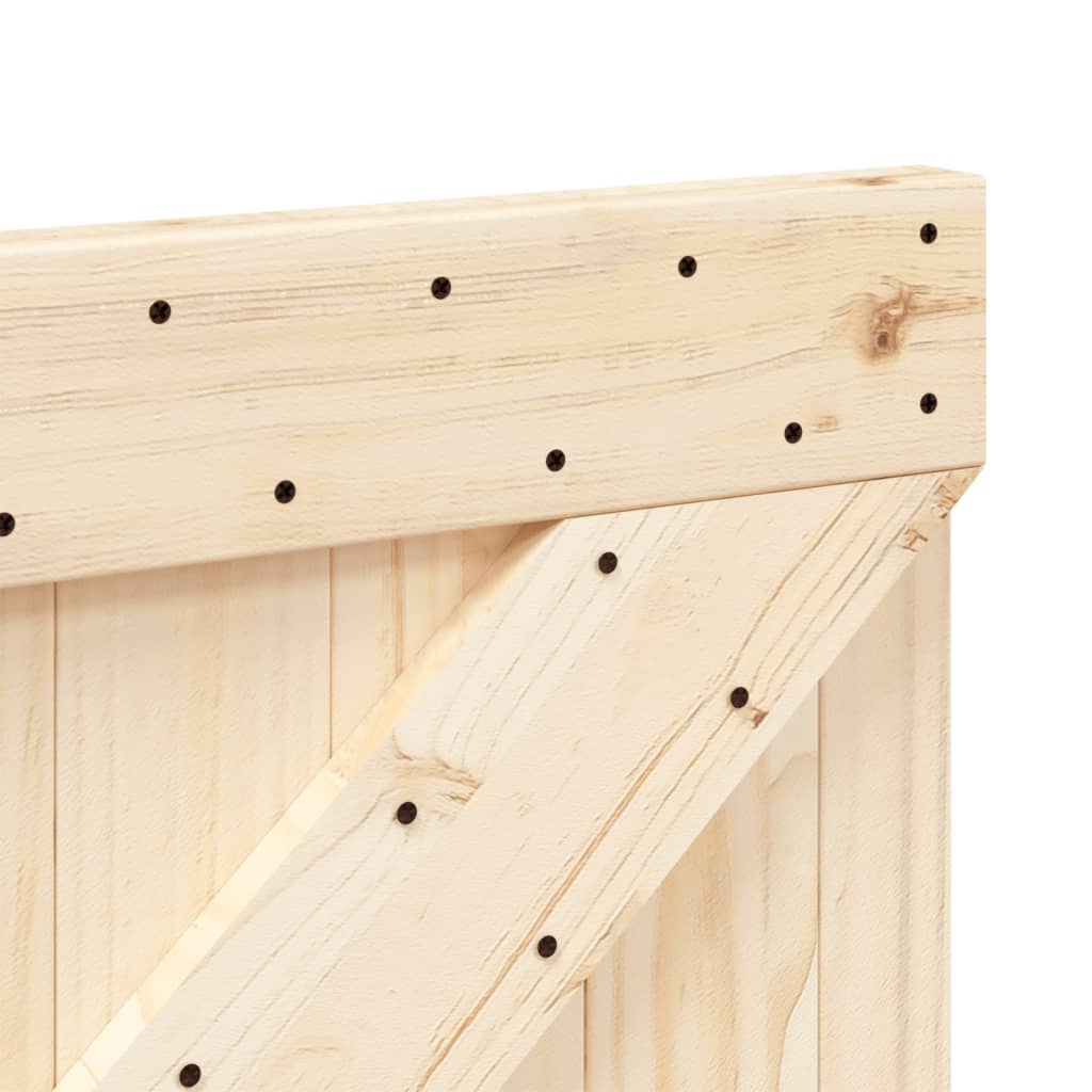 Headboard 140x104 cm Solid Wood Pine