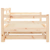 Daybed with Trundle without Mattress 90x200 cm Solid Wood