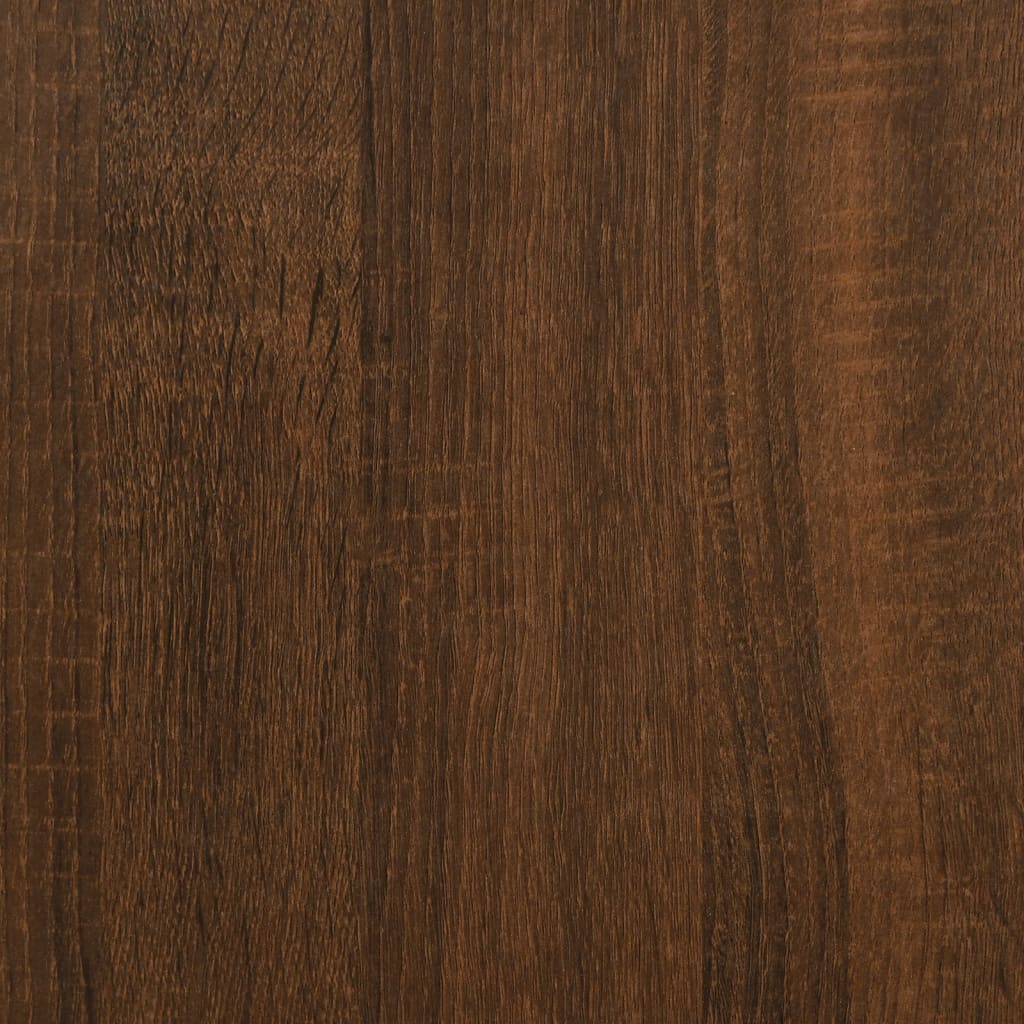 Shoe Rack Brown Oak 90x30x45 cm Engineered Wood