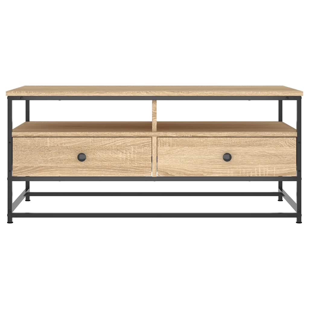 Coffee Table Sonoma Oak 100x51x45 cm Engineered Wood