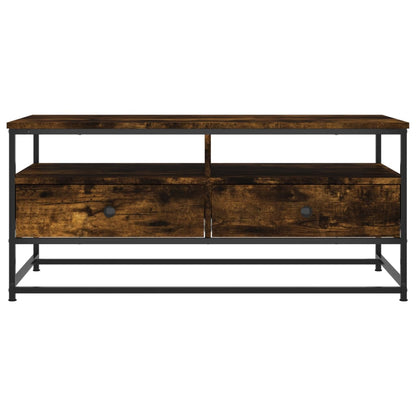 Coffee Table Smoked Oak 100x51x45 cm Engineered Wood