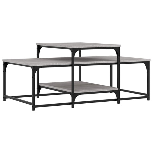 Coffee Table Grey Sonoma 102x60x45 cm Engineered Wood