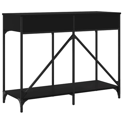 Console Table Black 100x39x78.5 cm Engineered Wood