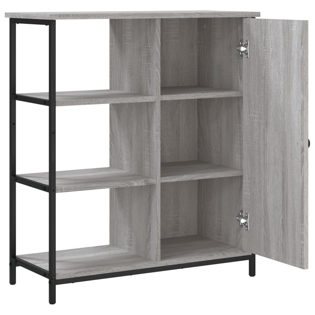Sideboard Grey Sonoma 70x30x80 cm Engineered Wood