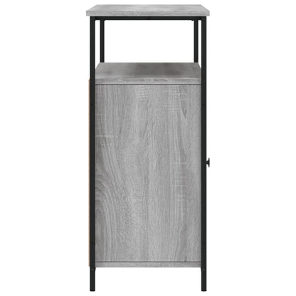Sideboard Grey Sonoma 100x35x80 cm Engineered Wood