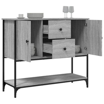 Sideboard Grey Sonoma 100x36x85 cm Engineered Wood