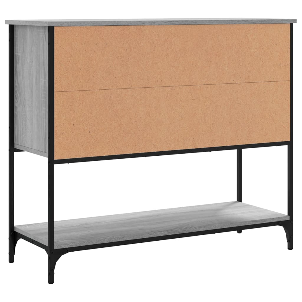 Sideboard Grey Sonoma 100x36x85 cm Engineered Wood