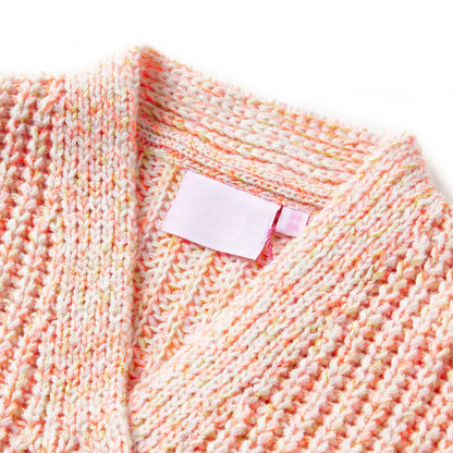 Kids' Cardigan Knitted Mixed Pink 92