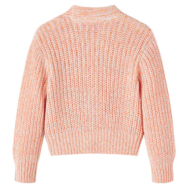 Kids' Cardigan Knitted Mixed Pink 104