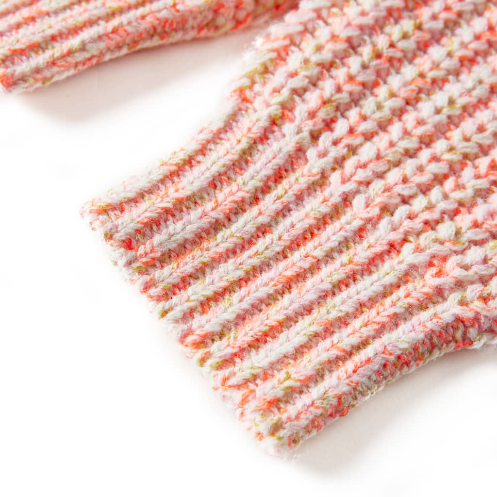 Kids' Cardigan Knitted Mixed Pink 104