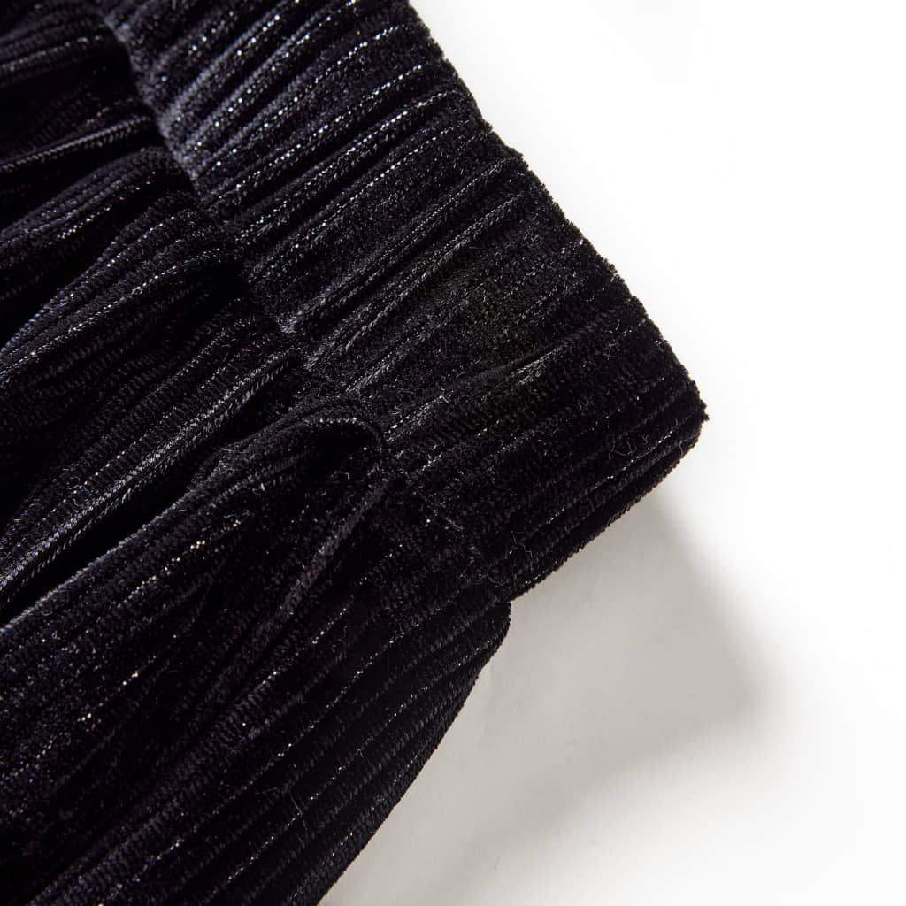 Kids' Pleated Skirt with Lurex Black 104