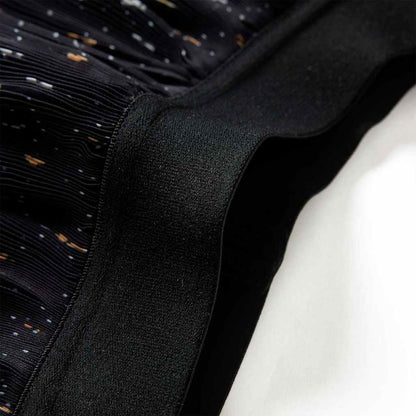 Kids' Skirt Tiered Ruffle Design Black 104