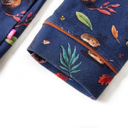 Kids' Dress with Long Sleeves Navy 140