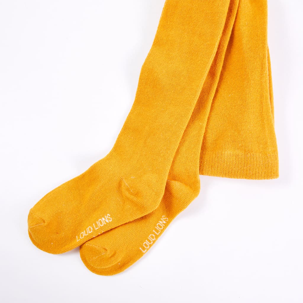 Kids' Pantyhose Ochre 128