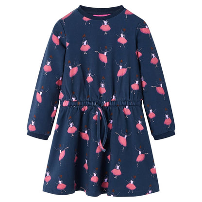 Kids' Dress Navy Blue 128