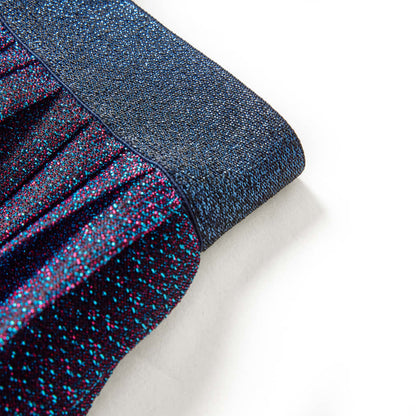 Kids' Skirt with Glitters Navy Blue 116