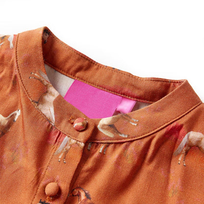 Kids' Dress Cognac 92