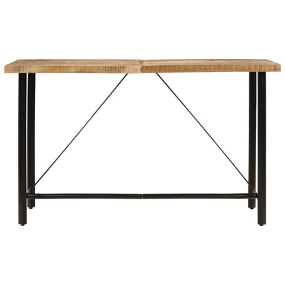 Bar Table 180x70x107 cm Solid Wood Mango and Iron