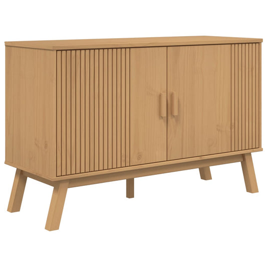 Sideboard OLDEN Brown 114x43x73.5 cm Solid Wood Pine