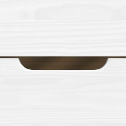 Day Bed with 2 Drawers without Mattress "IRUN" White 90x200 cm