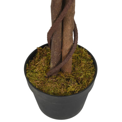 Artificial Ficus Tree 378 Leaves 80 cm Green