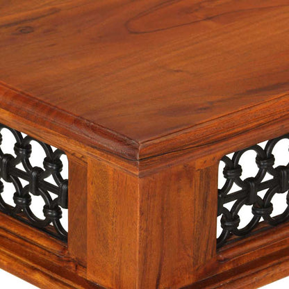 Desk with Drawer 110x50x76 cm Solid Wood Acacia