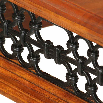 Desk with Drawer 110x50x76 cm Solid Wood Acacia