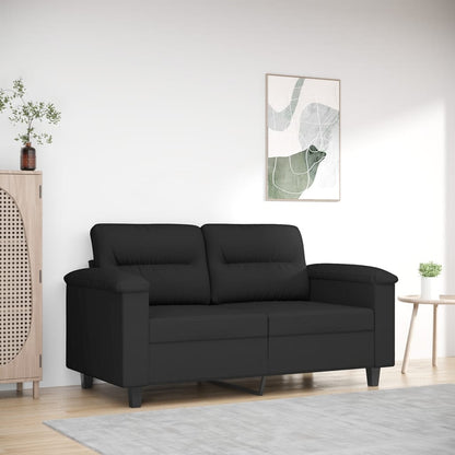2-seater Sofa Black