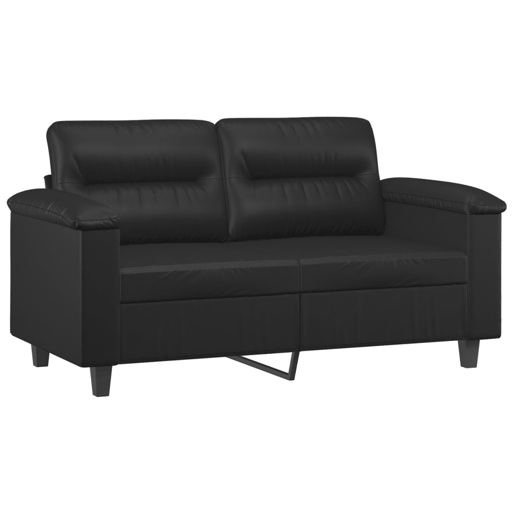 2-seater Sofa Black