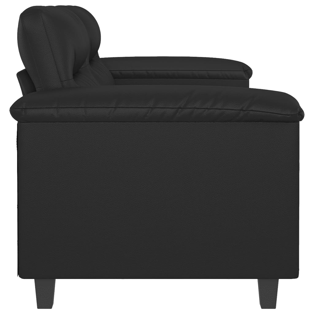 2-seater Sofa Black