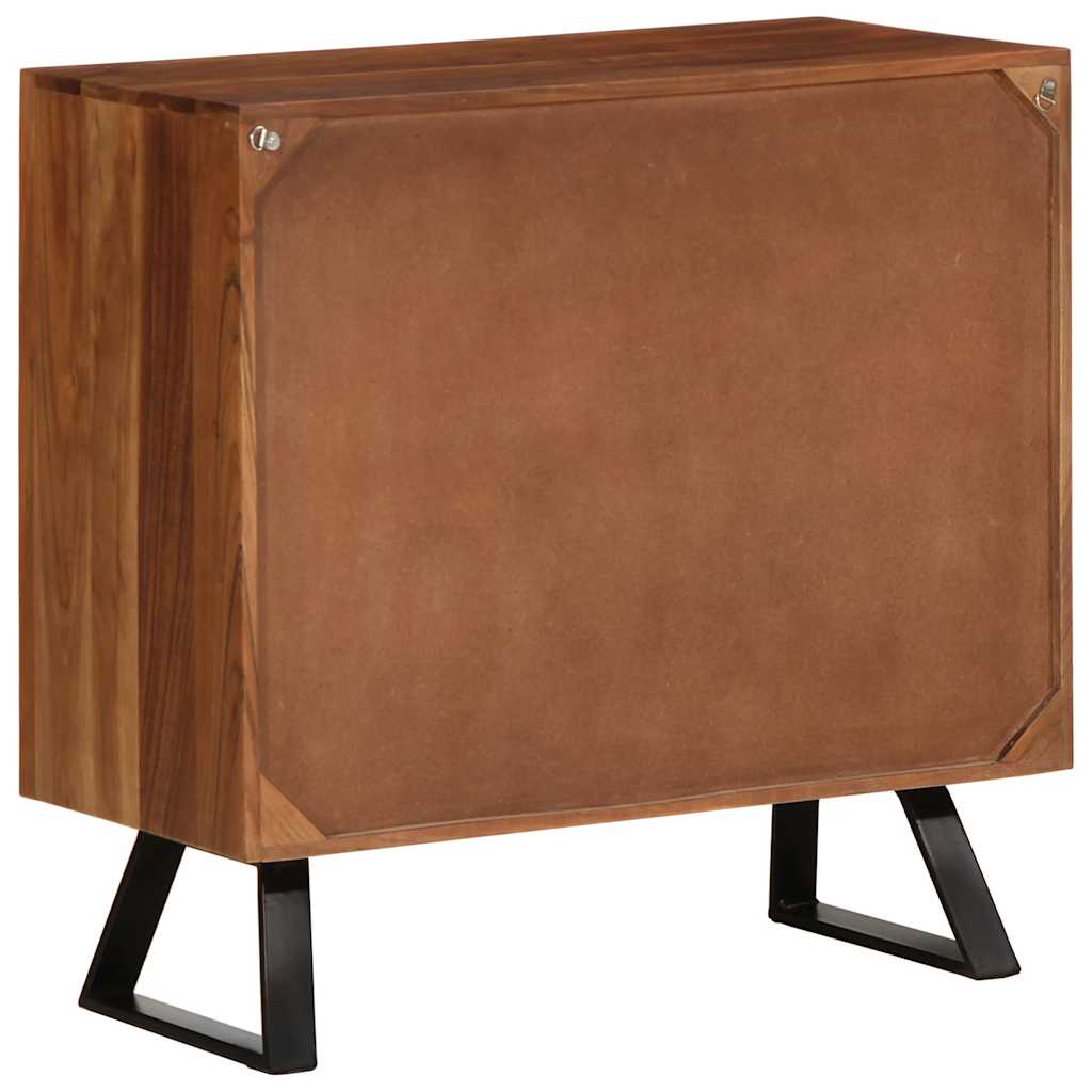 Drawer Cabinet Honey Brown 70x35x70 cm Solid Wood Acacia
