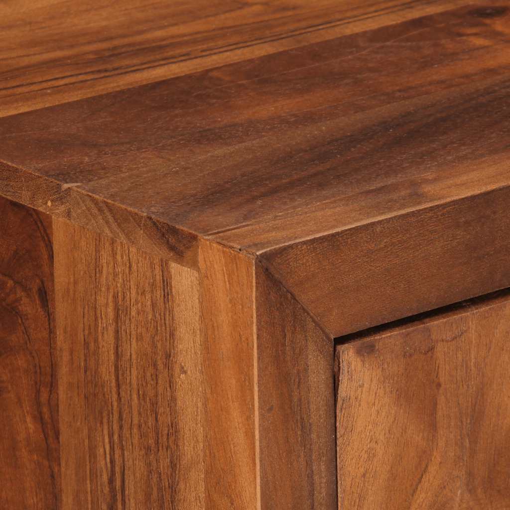 Drawer Cabinet Honey Brown 70x35x70 cm Solid Wood Acacia