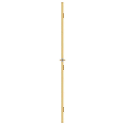 Interior Door Slim Golden 93x201.5 cm Tempered Glass and Aluminium