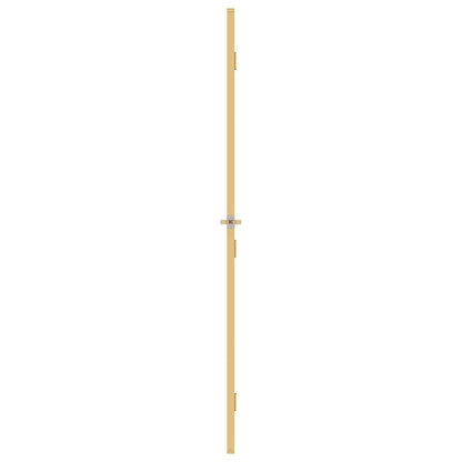Interior Door Slim Golden 102.5x201.5 cm Tempered Glass and Aluminium