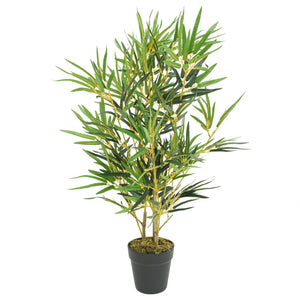 Artificial Bamboo Tree 368 Leaves 80 cm Green