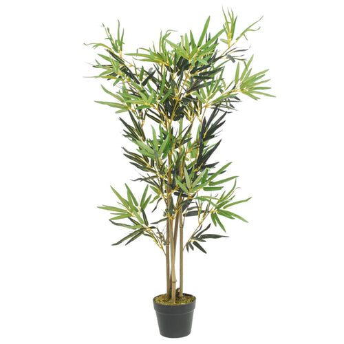 Artificial Bamboo Tree 552 Leaves 120 cm Green