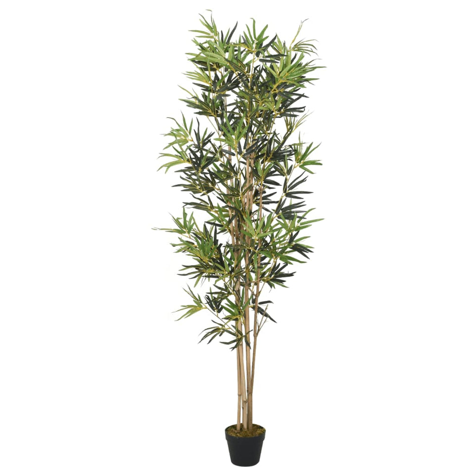 Artificial Bamboo Tree 1104 Leaves 180 cm Green