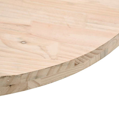 Table Top Round Ø40x3 cm Solid Wood Pine