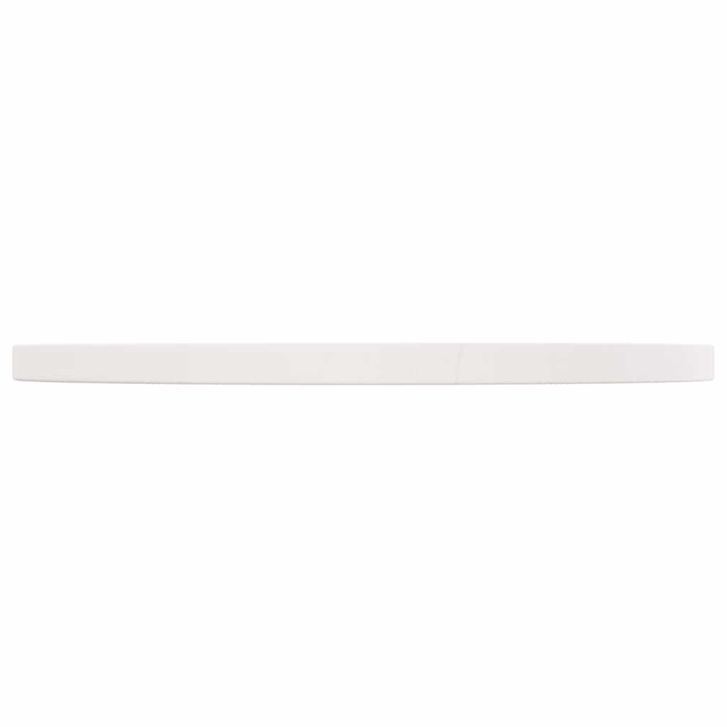 Table Top Round White Ø60x3 cm Solid Wood Pine