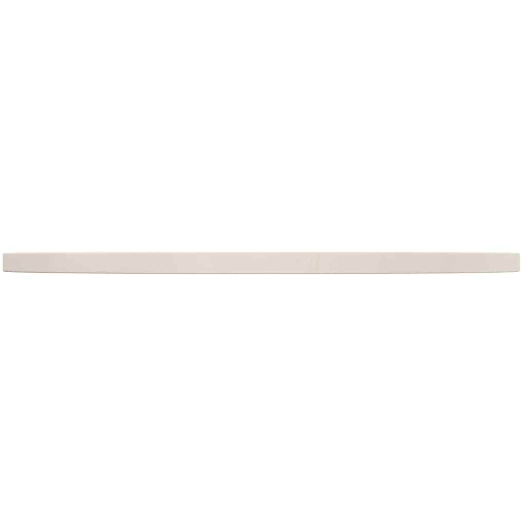 Table Top Round White Ø70x3 cm Solid Wood Pine